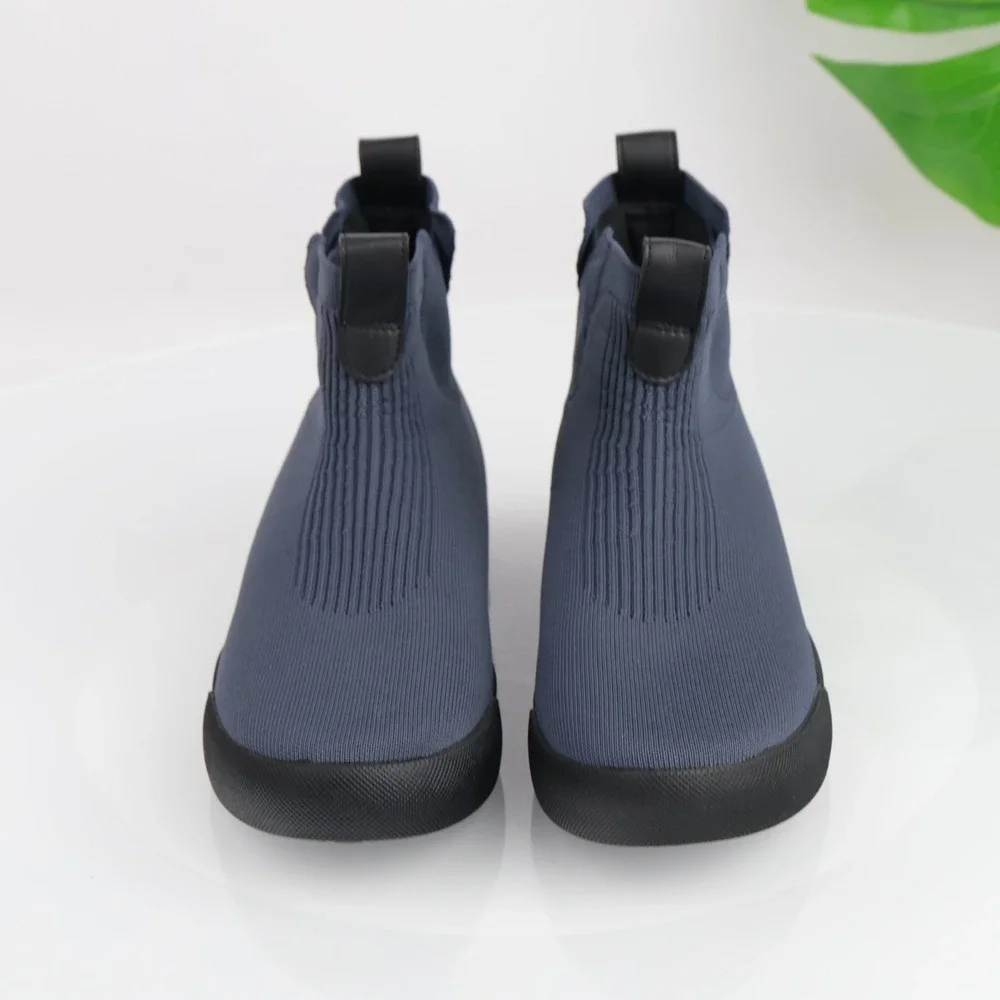 Vessi Womens Weekend Chelsea Sneakers Boots Size 9 Waterproof Blue Shoes Booties